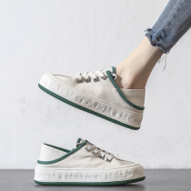 ins tide light and luxurious self-new women shoes spring single shoes women design feeling little soft leather shallow mouth