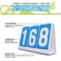 Football Multifunctional Points Two-digit 3-digit Small Basketball Game Scoreboard Portable Competition Desktop Numbers