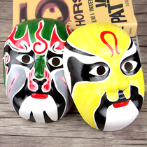 Sichuan Opera face change opera Peking Opera face mask Hand painted handmade Chinese style decorative wall ornaments pendant children can wear