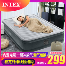 INTEX Inflatable mattress home double thickened automatic air bed single air cushion bed portable air mattress