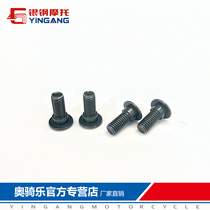 Silver Steel Size Mini Side Triwheel YG150-22A Front Brake Disc Mounting Screw Disc Brake Disc Screw M8x16