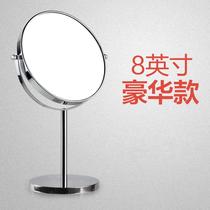 Girl heart makeup mirror desktop simple large Princess Mirror double mirror zoom student mirror desktop dormitory dressing