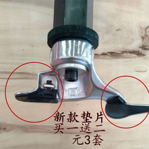 Vigorously Unaite pure white steel tire pickhead demolition machine accessories work head bird head 28 29 30mm