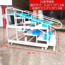 202118-seat mobile h referee seat table 24 telescopic table referees End Station 21 mobile stand