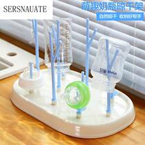 Baby bottle drain rack drying rack cool drying rack bottle rack drain storage holder dust storage