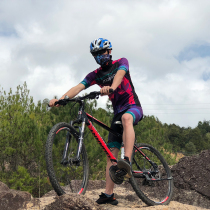 Fashion Bike Riding mens mens outdoor sports tight clothing anti-sweat and breathable summer short sleeve bike suit