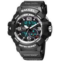 Outdoor multifunctional watch mens special forces sports double display depth waterproof shockproof camping mountaineering fashion electronic watch