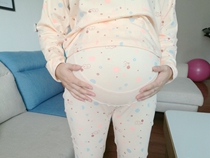 Pregnant women autumn pants autumn suit full cotton breastfeeding clothes autumn and winter postpartum moon clothing pajamas warm feeding underwear