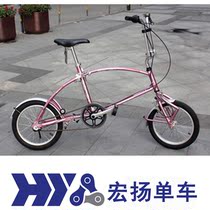 Swiss BigFish Wave big fish Carnielli 16 inch aluminum alloy folding bicycle