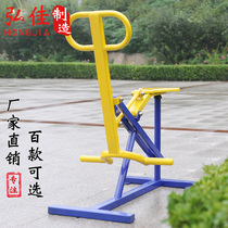 Outdoor fitness equipment single and double riding riding riding machine elderly Park Square outdoor facilities Community Fitness Equipment
