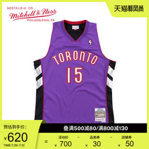 Mitchellness Carter 99-00 Raptors SW vintage jersey MN joint mens and womens loose basketball clothes tide