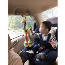 Baby baby 0 Safety seat rattling Wind bell hanging soothing car car bed hanging 1 year old cart pendant toy