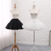 Skirt boneless soft yarn childrens daily lolita short section 40 super fluffy adult soft girl cosplay violence 45cm