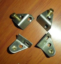 Crystal steel door door shaft upper and lower top fish tank accessories fish tank shaft water Family door shaft outer frame door shaft refrigerator hinge