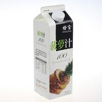 Orange treasure juice Pineapple juice Juice drink Bar bartending juice 1000ml 12 boxes 1 liter one box price