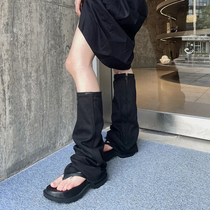 Boots New y2k Shoe burst small Jeans Pipe Leg Clip Toe Cool Boots Net Red the same high cylinder Long cylinder boot female