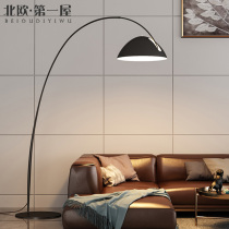 Simple Nordic fishing lamp floor lamp living room sofa lamp modern creative light luxury design sense bedroom floor lamp