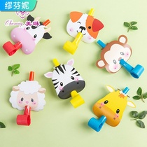 2 Children Toys Cute Blow Dragon Whistle Flex Whistling Blow Blow Up Little Baby Birthday Party Booing Horn