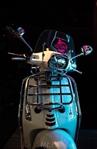 VESPA150 modified SPRINT 150 windshield SPRINT mini trumpet sports competition SF