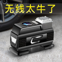 Car air pump twin cylinder car pump parallel bar truck tire multi-function high-power electric 12v24v