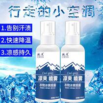 Cooling spray Car spray Extreme speed air dry ice cool car express artifact Instant rapid summer cooling