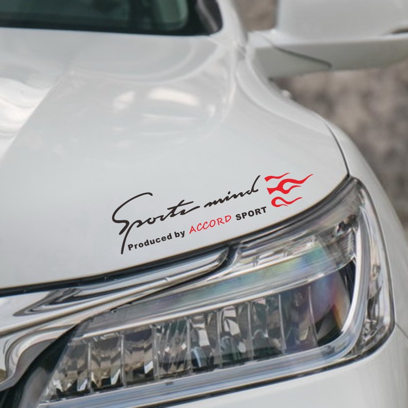 Suitable for Accord lamp eyebrow stickers modified bonn sticker appearance decorative headlight eyebrows pull flower stickers body stickers