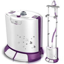 Huaguang steam hot machine Hand-held vertical household double rod ironing machine Hanging iron ironing clothes QY6810-H