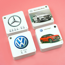 Car logo card complete wall chart brand awareness car logo toy card recognition map recognition car logo children
