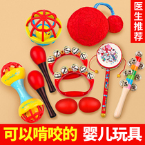 Baby toys Newborn Baby Grasping Training Hearing Red Chasing Vision Ball Hand Grab 2 Months 3 Puzzle Early Education