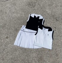 Korean Korean golf tennis suit Jersey clothing skirt womens summer sports pleated skirt skirt suit