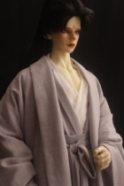 (Monster study) (A Xu)Shanhe Lingwa with bjd cotton and linen costume A Xus uncle with three-point baby clothes