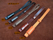 Hand for head layer Bull Leather Single Anti Camera Wristband Leather Bracelet Pure Leather Hanging Rope Multicolored Press-Free Letters