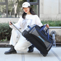 Oxford Spun Tie Rod Bag Light Waterproof Travel Bag Men And Women Universal Business Package Short Travel Large Capacity Luggage Bag