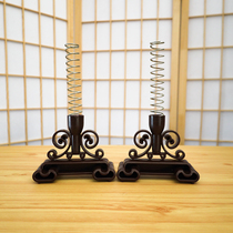 Wake up lion ornament small bracket lion support frame holder support foot display stand display rack decorative crafts