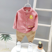 1-year-old autumn clothes for boys and babies in spring and autumn 8 8 9 6 9 7 10 1-month baby split spring suit