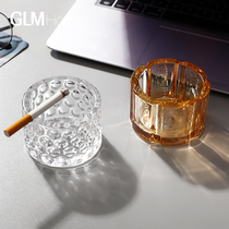 Ashtrays Creativity Personality Trends Crystal Glass Eurostyle Hotel Home Fashion Living Room Tea Table Office Smoke Cylinders