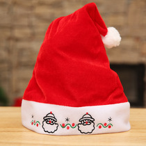 Christmas decorations Santa Claus hat pendant children gift kindergarten small gift headband hairclip headgear
