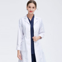 Betino white coat long-sleeved female winter thickened doctors uniform Hospital medical doctors overalls dental hanging