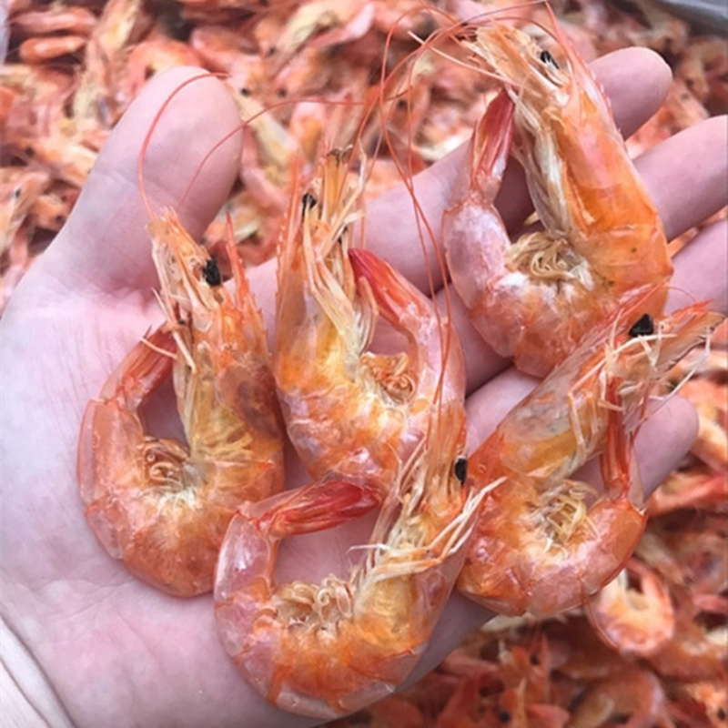 Freshly roasted grilled shrimp dried shrimp dried seafood ready-to-eat snack Qingdao speciality ready-to-eat grilled shrimp dry