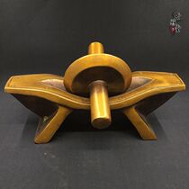 Antiquities Miscellaneous Collection of copper roller roller roller roller crushed stone roller