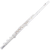 (Flagship store) high-grade 17925 sterling silver tail universal opening instrument instrument flute head French professional hole button B flute