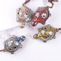 (Flagship Store) Scenic Spot 6-hole Cartoon Ocarina Children's Jewelry Night Market Small Ocarina