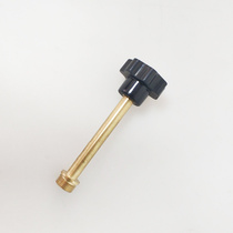 Professional flagship store small piston grinding rod brass material portable durable small musical instrument yellow and black
