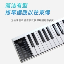 (Flagship store)Portable volume electronic piano 88-key professional thickened Lithium Bluetooth transpose dual speaker 2019