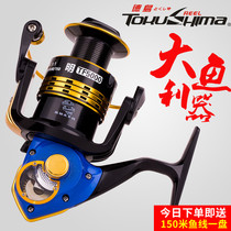  Tokushima TF skylight fishing wheel Full metal wire cup spinning wheel Sea rod wheel Isoganluya wheel Long throw fishing line wheel