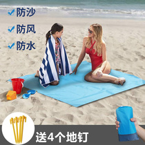 Picnic mat Outdoor portable waterproof and moisture-proof thickened picnic mat Lawn cloth spring tour mat ins wind
