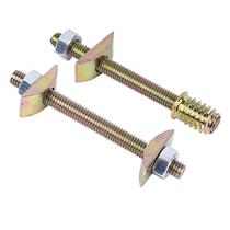 Furniture hardware half month four-in-one connector bed three-in-one Assembly piece dining table bedside screw eccentric wheel accessories