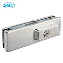 GMT 12mm glass door PUS010US15 silk surface lock