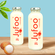 Zhen Fu Jufoo fresh squeezed nfc pure litchi juice 8 bottles of delicious original unsweetened pure juice drink whole box
