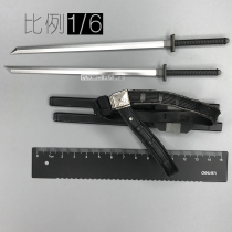 1 6 Soldiers 3A threezero Snake Eye Special Forces Snake Eye Back-hanging Weapon